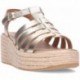 Sandales espadrilles à plateforme Fitflop pour femme JF5 PLATINO