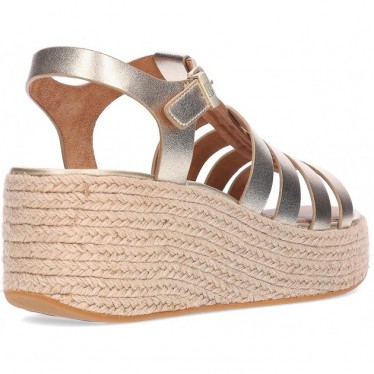 Sandales espadrilles à plateforme Fitflop pour femme JF5 PLATINO