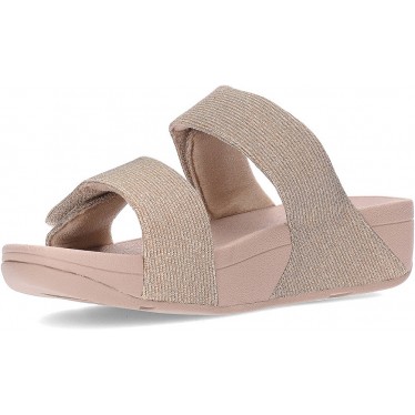 FitFlop FZ9 Lulu - Sandales ajustables Shimmerlux LATTE_BEIGE