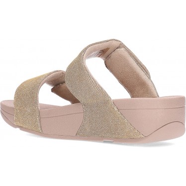 FitFlop FZ9 Lulu - Sandales ajustables Shimmerlux LATTE_BEIGE