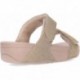 FitFlop FZ9 Lulu - Sandales ajustables Shimmerlux LATTE_BEIGE