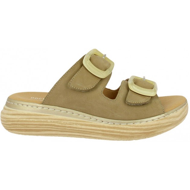 Sandales auto-adhésives pour femmes Doctor Cutillas 46020 TAUPE Sandales auto-adhésives pour femmes Doctor Cutillas 46020 TAUPE