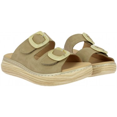 Sandales auto-adhésives pour femmes Doctor Cutillas 46020 TAUPE
