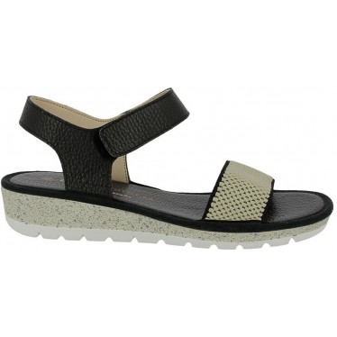 Sandales auto-adhésives pour femmes Doctor Cutillas 35329 NEGRO