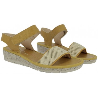 Sandales auto-adhésives pour femmes Doctor Cutillas 35329 MOSTAZA