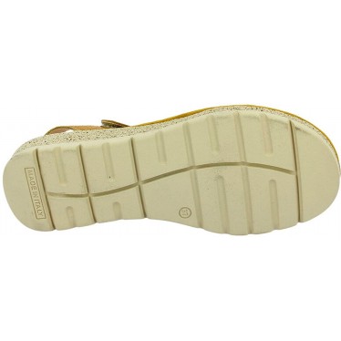 Sandales auto-adhésives pour femmes Doctor Cutillas 35329 MOSTAZA