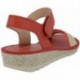 Sandales auto-adhésives pour femmes Doctor Cutillas 35329 CARMIN