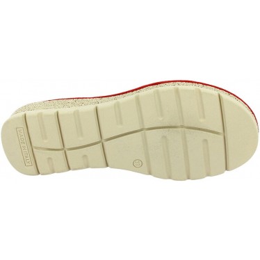 Sandales auto-adhésives pour femmes Doctor Cutillas 35329 CARMIN
