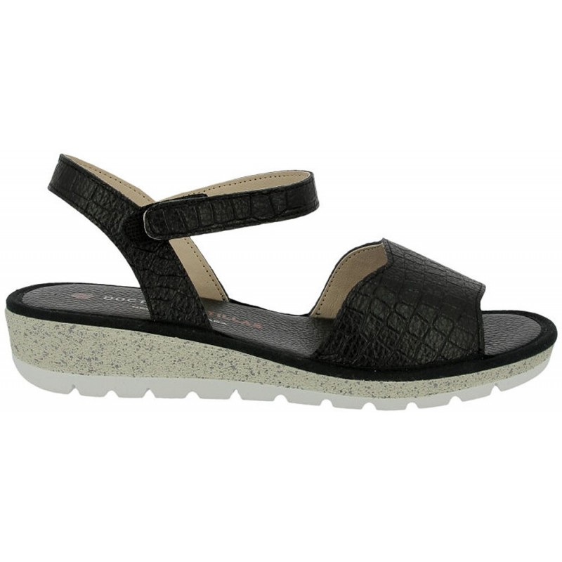 Sandale auto-adhésive pour femme Doctor Cutillas 35325 NEGRO