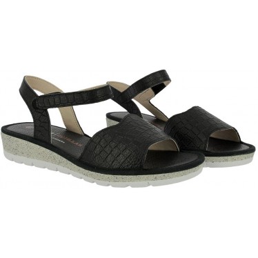 Sandale auto-adhésive pour femme Doctor Cutillas 35325 NEGRO