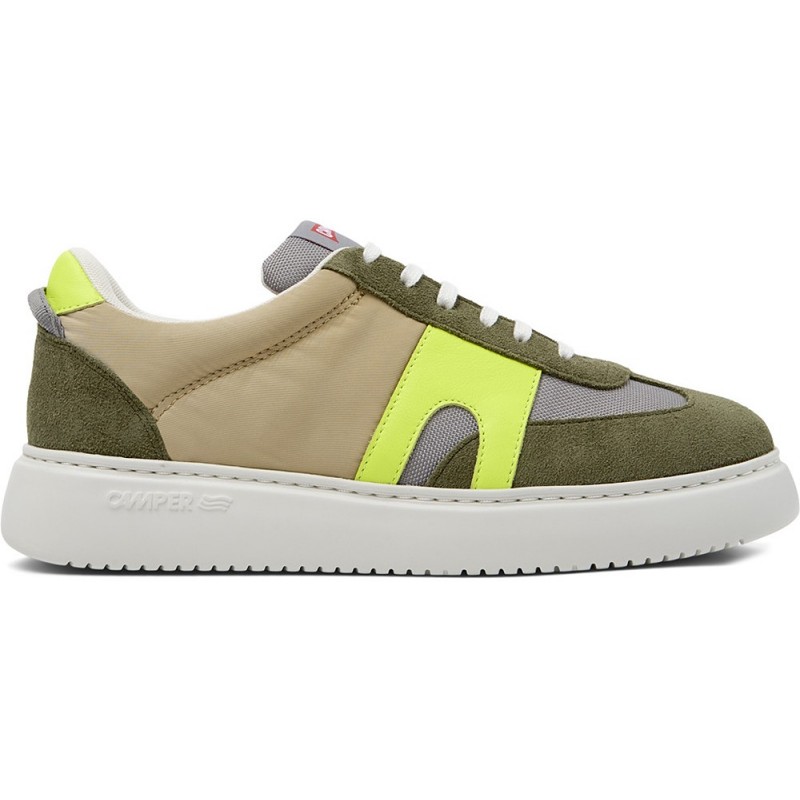 Baskets CAMPER Runner K21 K100988 pour homme VERDE_007