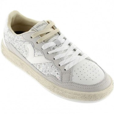 Baskets Victoria 8806110 Smash Glitter pour femme PLATA