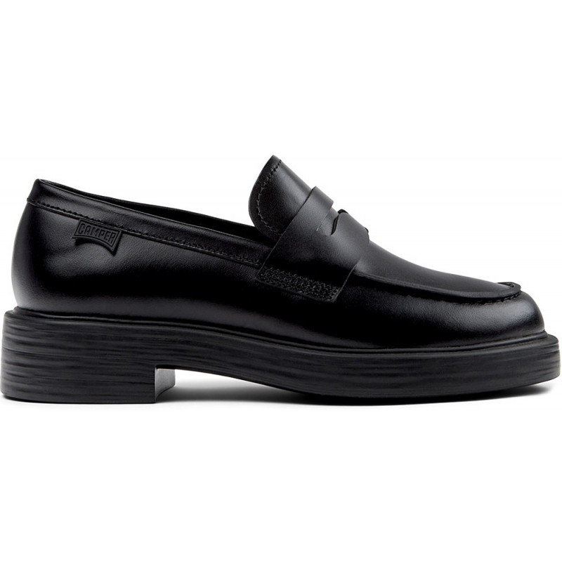 Mocassins en cuir CAMPER Dean K201790 NEGRO_001