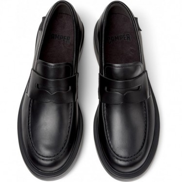 Mocassins en cuir CAMPER Dean K201790 NEGRO_001