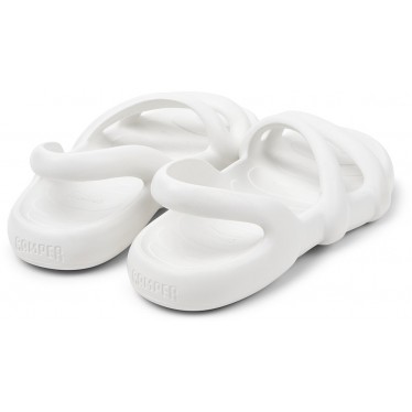 Sandales plates Camper Kobarah K201636 pour femme BLANCO_013