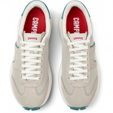 Baskets CAMPER Pelotas Athens K201826 pour femme GRIS_005