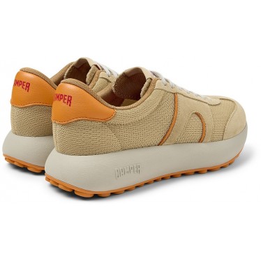 Baskets CAMPER Pelotas Athens K201826 pour femme BEIGE_006