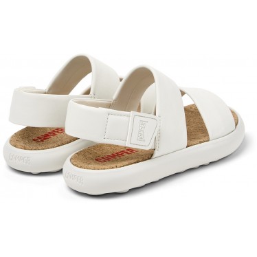 CAMPER Pelotas Flota K201772 sandales en cuir BLANCO_002