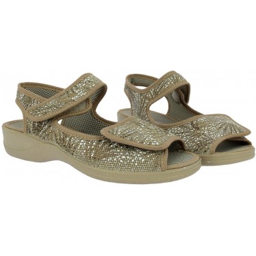 Sandales pour femmes Doctor Cutillas 21757 Auto-adhésives BEIG