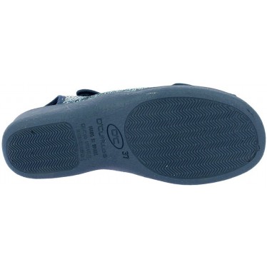 Sandales pour femmes Doctor Cutillas 21757 Auto-adhésives AZUL