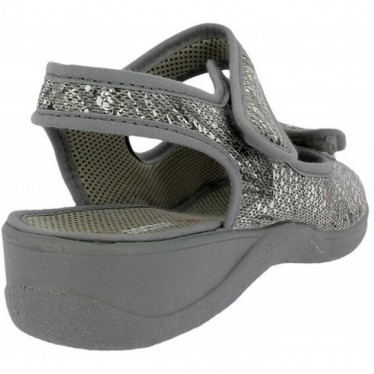 Sandales pour femmes Doctor Cutillas 21757 Auto-adhésives ANTRACITA