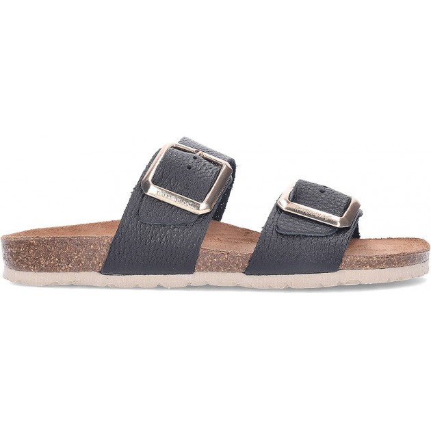 Sandales en cuir INTERBIOS 7232 NEGRO Sandales en cuir INTERBIOS 7232 NEGRO