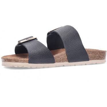 Sandales en cuir INTERBIOS 7232 NEGRO