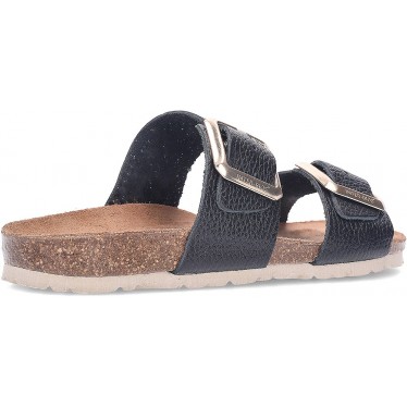 Sandales en cuir INTERBIOS 7232 NEGRO