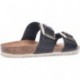 Sandales en cuir INTERBIOS 7232 NEGRO