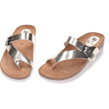 Sandales pour femmes INTERBIOS 7119-MG PLATINO