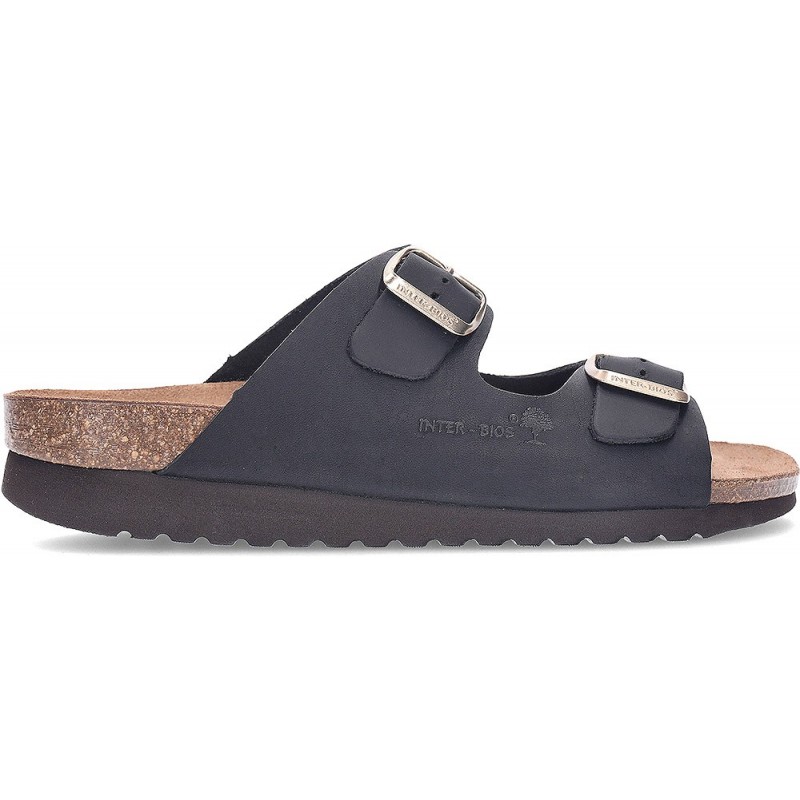 SANDALE CONFORTABLE INTERBIOS 7206-MM NEGRO2