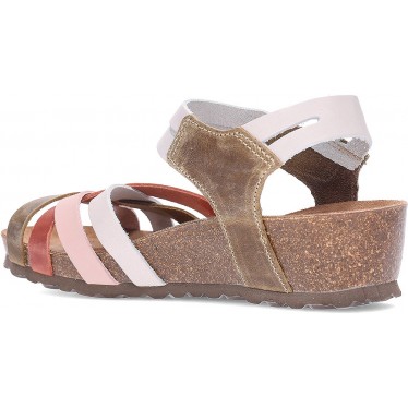 Sandales en cuir INTERBIOS 5338 MULTICOLOR