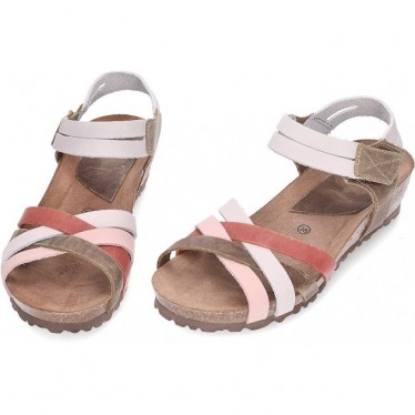 Sandales en cuir INTERBIOS 5338 MULTICOLOR