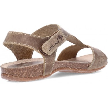 Sandales femme INTERBIOS 4420 KAKI