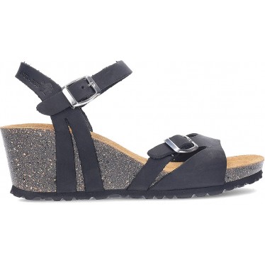 Sandale compensée INTERBIOS 5612 NEGRO