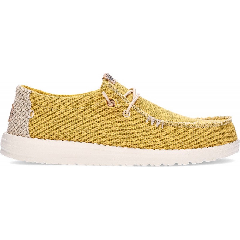 Mocassins pour hommes Hey Dude Wallybraided GOLDEN_YELLOW