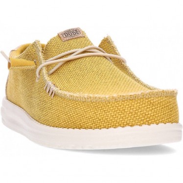 Mocassins pour hommes Hey Dude Wallybraided GOLDEN_YELLOW