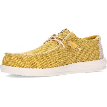 Mocassins pour hommes Hey Dude Wallybraided GOLDEN_YELLOW