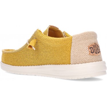 Mocassins pour hommes Hey Dude Wallybraided GOLDEN_YELLOW