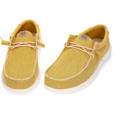 Mocassins pour hommes Hey Dude Wallybraided GOLDEN_YELLOW