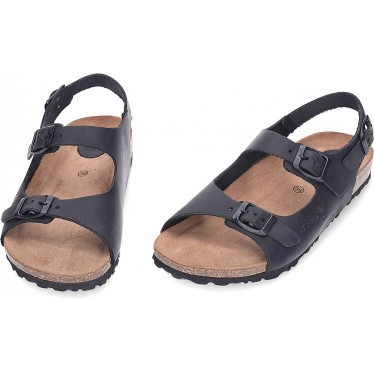 Sandales INTERBIOS Hebitri 7112 NEGRO