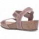 Sandales femme INTERBIOS 5316 PARDO