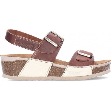 Sandales femme INTERBIOS 5812 PLATINO_OURS