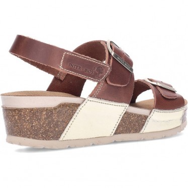 Sandales femme INTERBIOS 5812 PLATINO_OURS