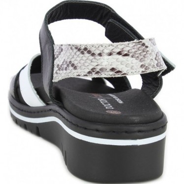 Doctor Cutillas 36133 Sandales femme Cross NEGRO_BLANCO