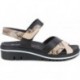 Doctor Cutillas 36133 Sandales femme Cross NEGRO_NUDE
