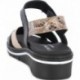 Doctor Cutillas 36133 Sandales femme Cross NEGRO_NUDE