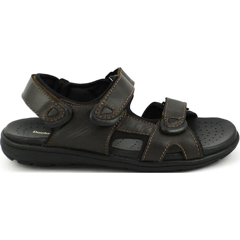 Doctor Cutillas 70115 Sandale autocollante pour homme MARRON