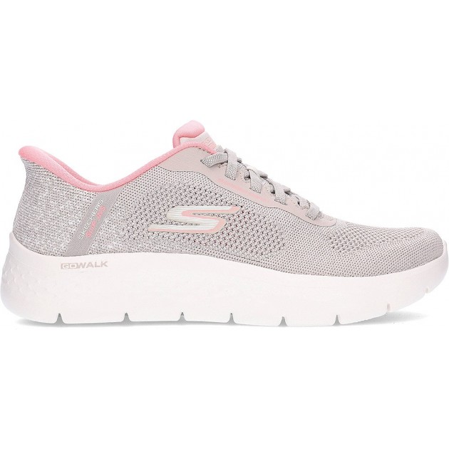 Baskets SKECHERS Go Walk Flex Safiya 125503 pour femme TAUPE_PINK Baskets SKECHERS Go Walk Flex Safiya 125503 pour femme TAUPE_PINK