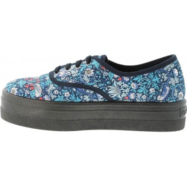 Chaussures de sport Victoria 109229 pour femme, imprimé Liberty anglais MARINO